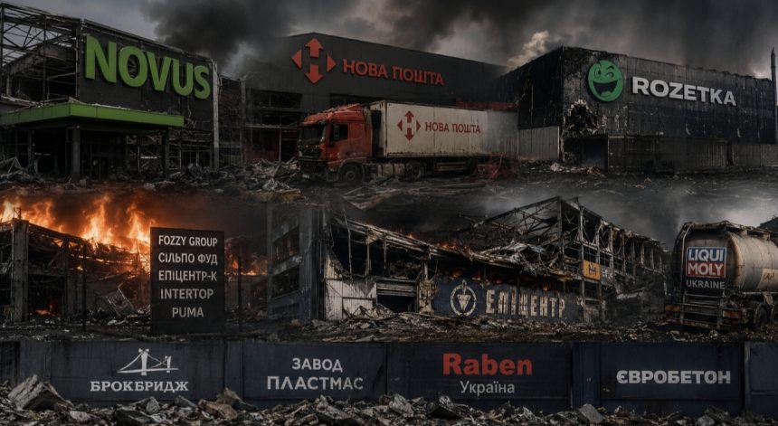 Росія завдала наймасштабнішого удару по українському бізнесу за час війни: повний список компаній, які постраждали цієї ночі