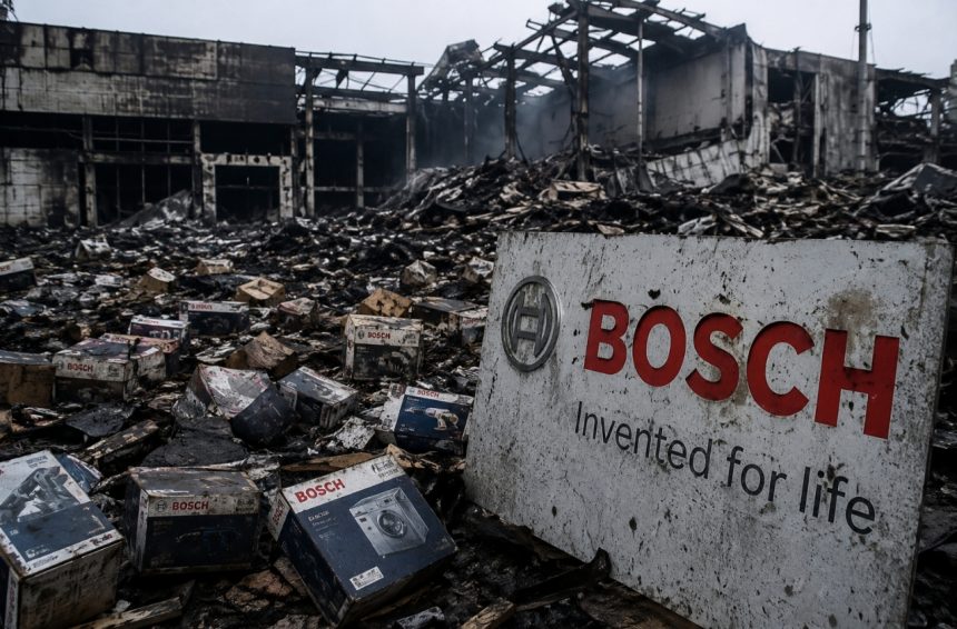 Коли продукція Bosch знову з'явиться в продажу після повного знищення складів та що відомо зараз
