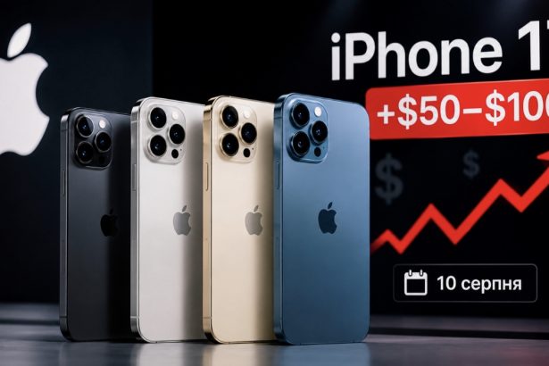 Ціни на iPhone 17 можуть зрости вже з 10 серпня: наскільки подорожчають iPhone 17, Air, Pro та Pro Max