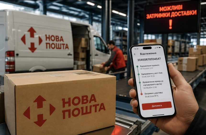 Коли «Нова пошта» відновить звичні терміни доставки: що відомо про затримки посилок