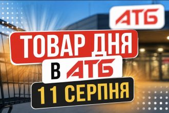 Знижка 50% в АТБ 11 серпня 2026: який товар можна придбати вдвічі дешевше