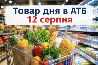 Товар дня в АТБ 12 серпня 2026 — що можна купити сьогодні зі знижкою до 50%