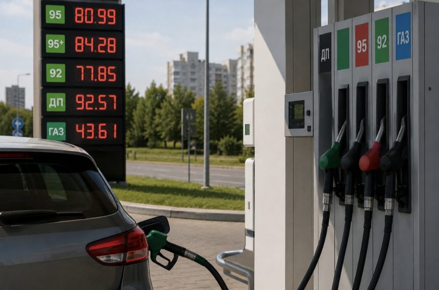 Ціни на бензин, дизель і газ в Україні 12 серпня 2026 року: скільки коштує пальне на АЗС сьогодні