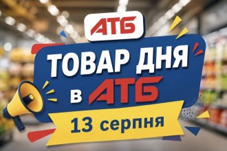 Товар дня в АТБ 13 серпня 2026 — що можна купити сьогодні зі знижкою до 50%