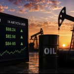 Ціна нафти 14 серпня 2026 року: скільки коштують Brent, WTI та Urals сьогодні