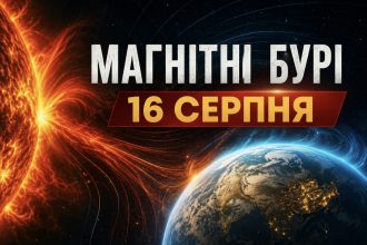 Магнітна буря 16 серпня: названо години найбільшої активності в Україні