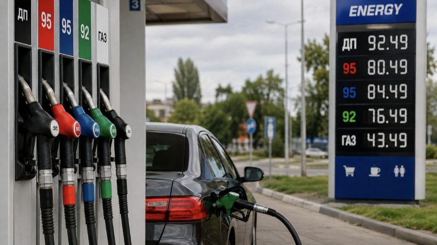Ціни на бензин, дизель і газ в Україні 17 серпня 2026 року: скільки коштує пальне на АЗС сьогодні