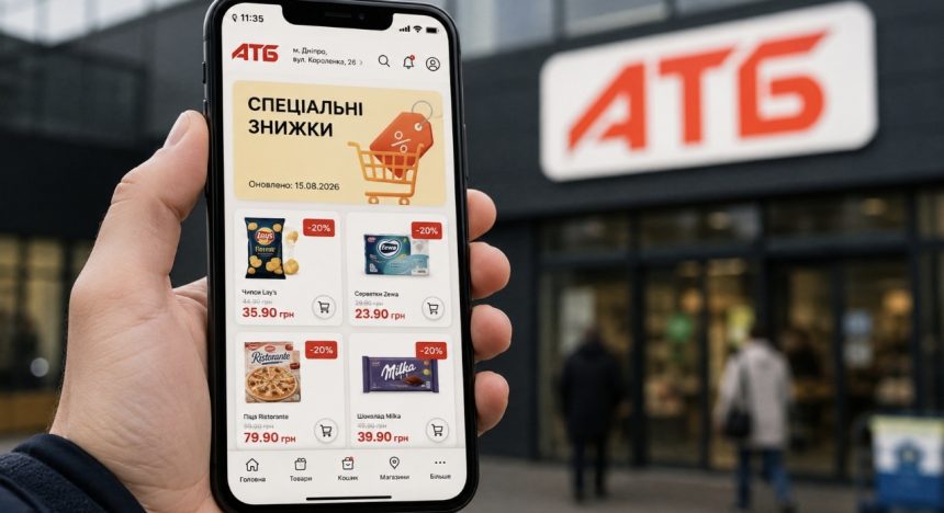 АТБ запустив персональні знижки в додатку: які акції доступні покупцям і як їх отримати