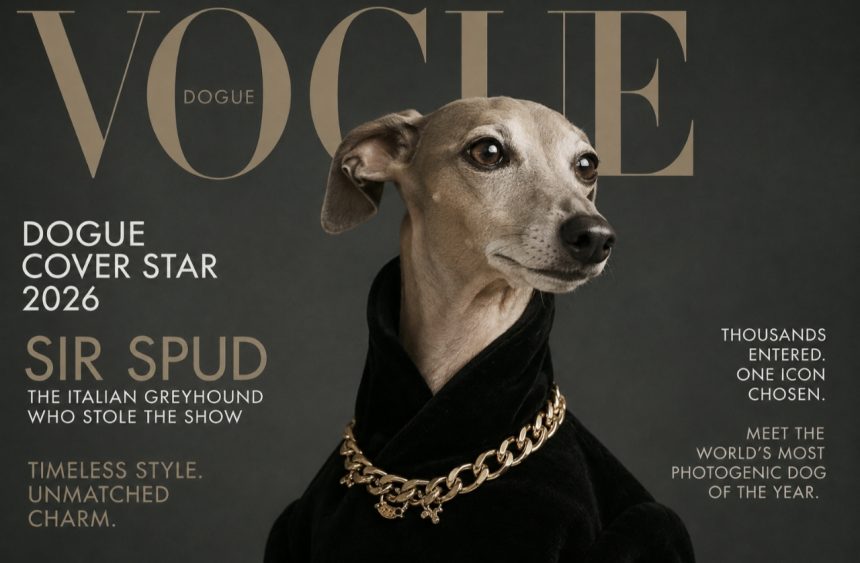Vogue обрав найфотогенічнішого собаку 2026 року: хто став переможцем Dogue Cover Star