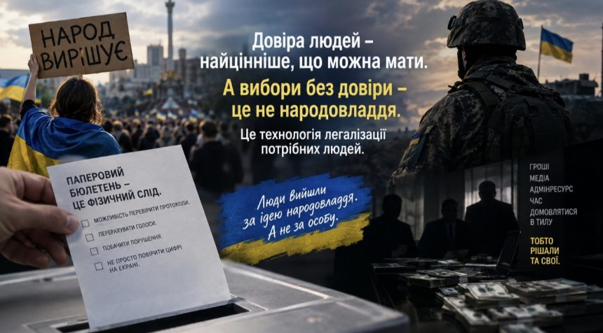 Федоров повторив помилку Зеленського 2019 року – повірив, що люди вийшли саме за нього, — Чокій