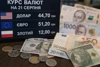 Курс валют на 21 серпня: скільки коштуватимуть долар, євро та злотий