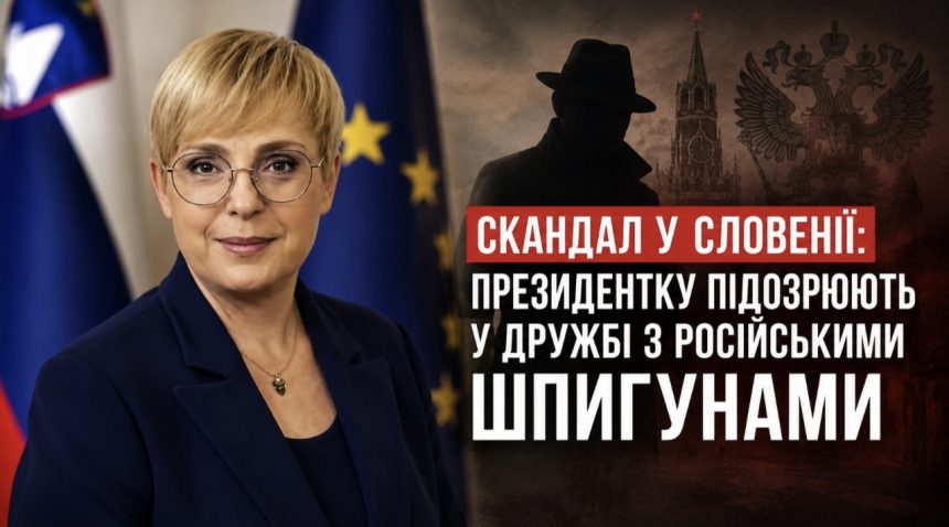 Чому президентку Словенії підозрюють у дружбі з російськими шпигунами та що відомо про скандал