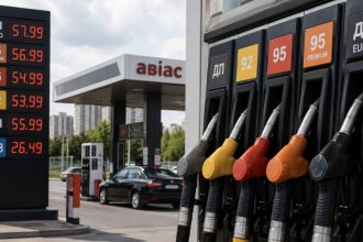 Ціни на бензин, дизель і газ в Україні 25 серпня 2026 року: скільки коштує пальне на АЗС сьогодні