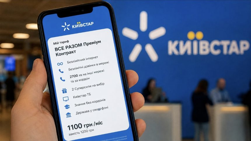 Київстар змінює тарифи з 1 вересня 2026 року — кого автоматично переведуть і скільки доведеться платити