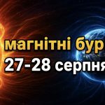 Магнітні бурі 27–28 серпня 2026 року: який буде K-індекс та чи вплине сонячна активність на самопочуття