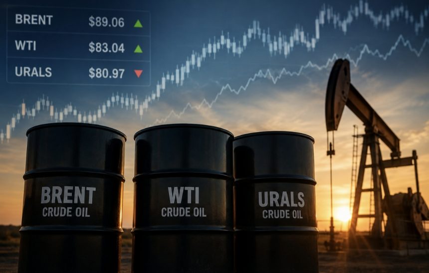 Ціна нафти 27 серпня 2026 року: скільки коштують Brent, WTI та Urals сьогодні