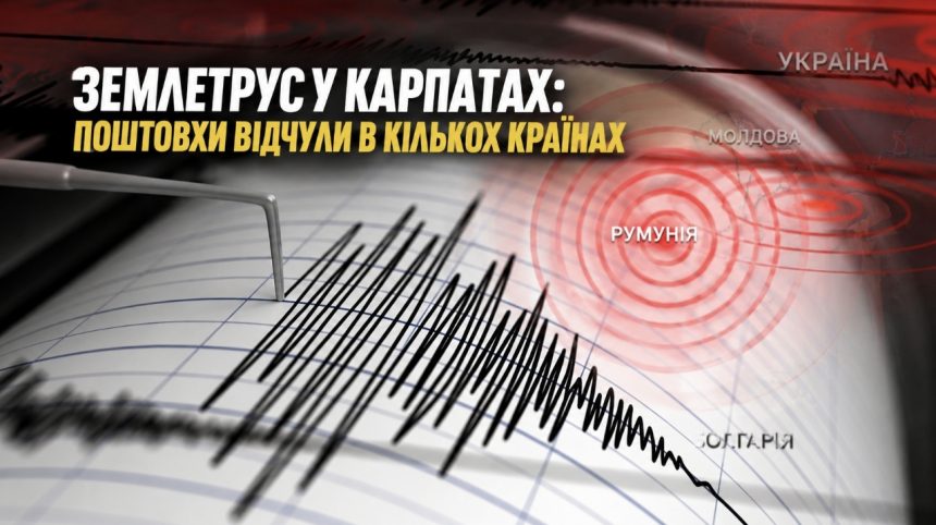 Землетрус магнітудою 4,4 у Румунії: що відчули жителі України, Молдови та Болгарії