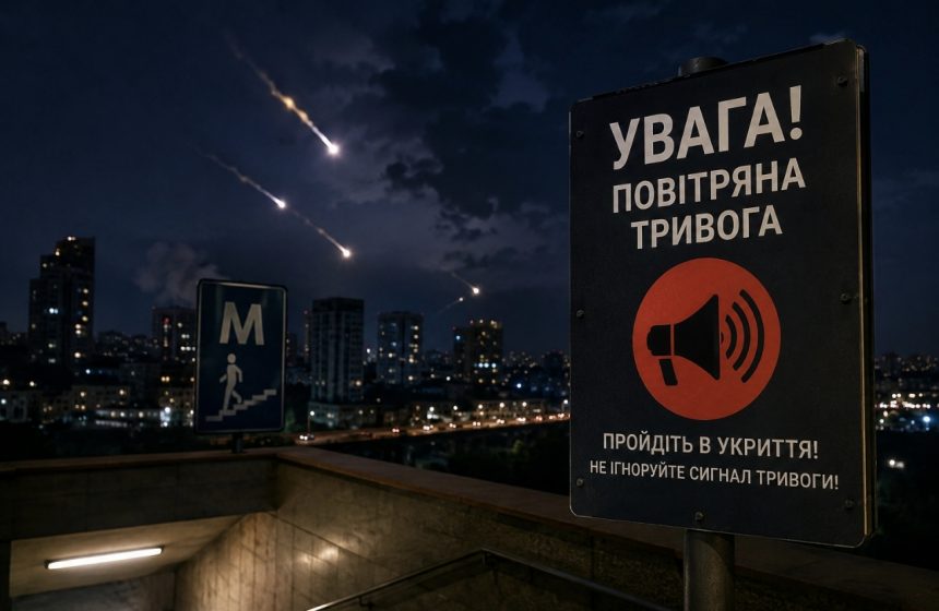 Як працюватимуть метро, транспорт і підприємства під час тривалих повітряних тривог