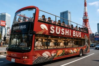 У Токіо запустять унікальний Sushi Bus із безлімітними суші під час екскурсії