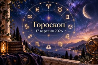 Гороскоп на сьогодні, 17 вересня 2026, для всіх знаків Зодіаку: кохання, гроші та робота