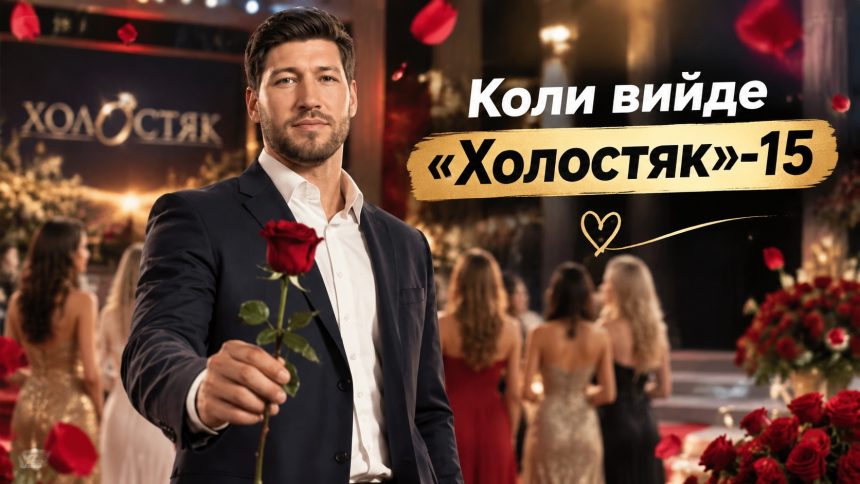 «Холостяк»-15 з В’ячеславом Кравцовим: СТБ оголосив дату прем’єри нового сезону