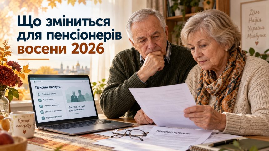 Пенсіонерам потрібно перевірити дані у ПФУ: що змінюється восени 2026 року