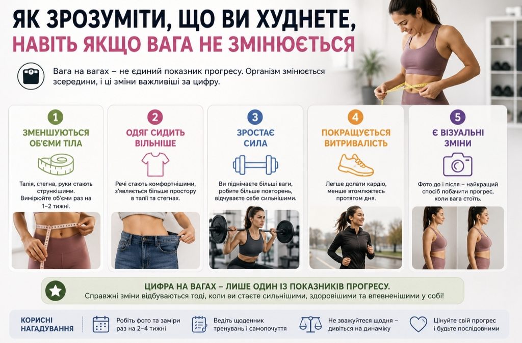 Чому вага стоїть на місці навіть при тренуваннях: 5 поширених причин