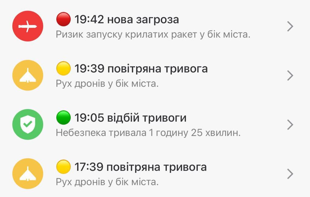 Як виглядають нові сповіщення повітряної тривоги 2026 року та що вони означають