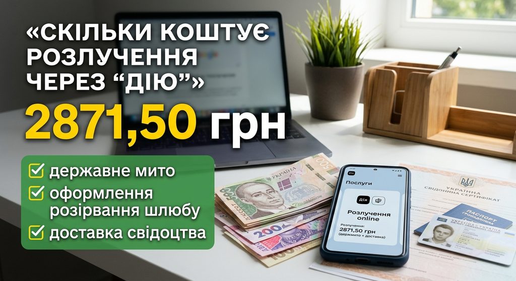 Скільки коштує розлучення через «Дію» і як подати заяву онлайн