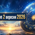 Гороскоп на сьогодні, 2 вересня 2026, для всіх знаків Зодіаку: кохання, гроші та робота