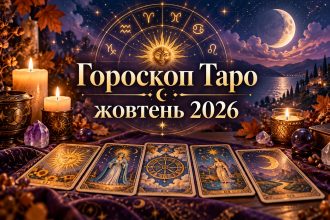Гороскоп Таро на жовтень 2026 для всіх знаків Зодіаку: кохання, гроші, робота і важливі дати