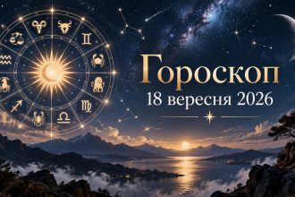 Гороскоп на сьогодні, 18 вересня 2026, для всіх знаків Зодіаку: кохання, гроші та робота