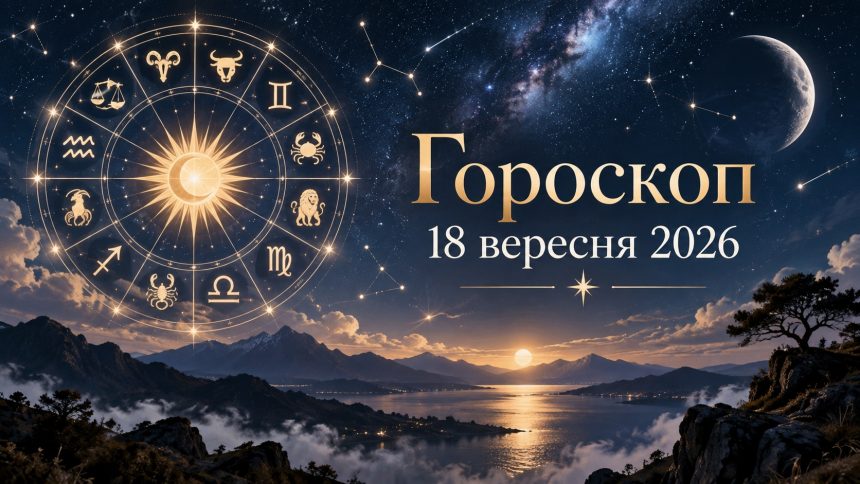 Гороскоп на сьогодні, 18 вересня 2026, для всіх знаків Зодіаку: кохання, гроші та робота