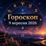 Гороскоп на сьогодні, 9 вересня 2026, для всіх знаків Зодіаку: кохання, гроші та робота
