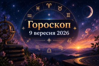 Гороскоп на сьогодні, 9 вересня 2026, для всіх знаків Зодіаку: кохання, гроші та робота