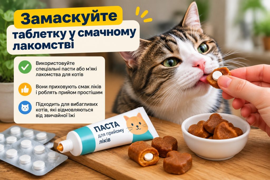 Як дати коту таблетку: 5 способів, які допоможуть без стресу для тварини