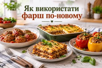 Що приготувати з фаршу, крім котлет: 10 смачних ідей для обіду та вечері
