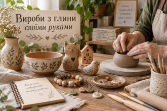 Що можна зробити з глини своїми руками: ідеї поробок для дітей та дорослих — миска, ваза, фігурки і прикраси