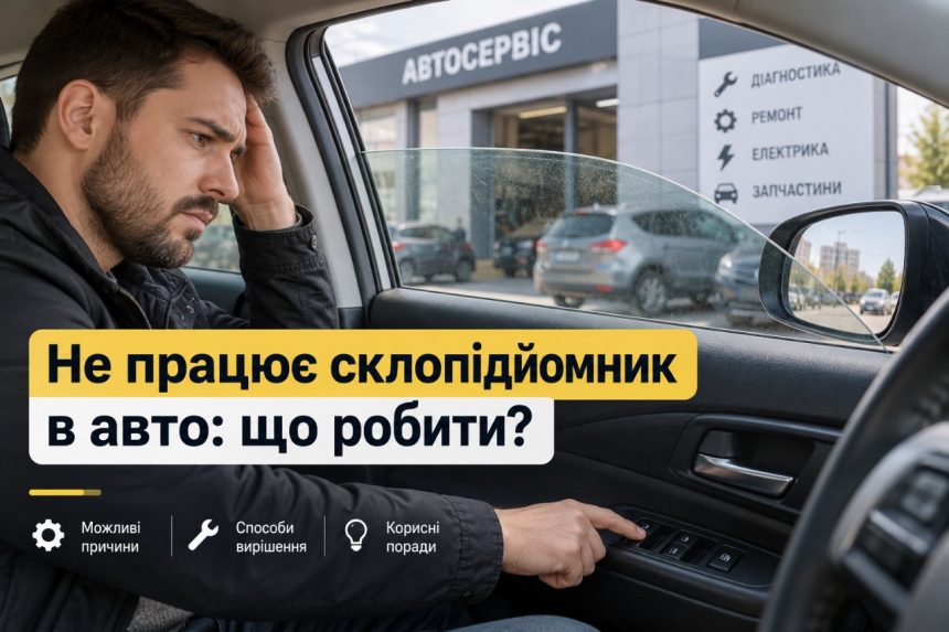 Як закрити вікно, якщо не працює склопідйомник: як підняти скло вручну в авто до СТО