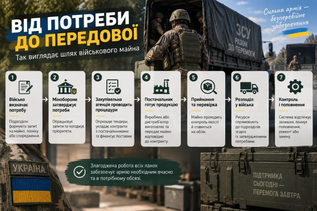 Військова логістика 2026: як працюють постачання, транспорт і забезпечення армії