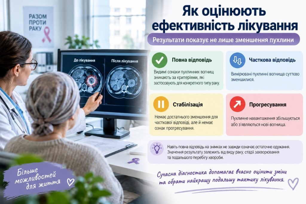 Як зрозуміти, що хіміотерапія допомагає: КТ, МРТ, онкомаркери та ПЕТ-КТ
