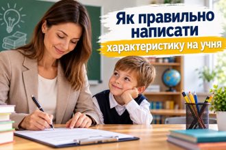 Характеристика на учня: зразок, структура та готовий шаблон для вчителя
