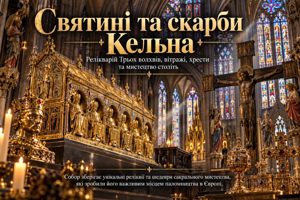 Цікаві факти про Кельнський собор: висота 157 метрів, 600 років будівництва та спадщина ЮНЕСКО