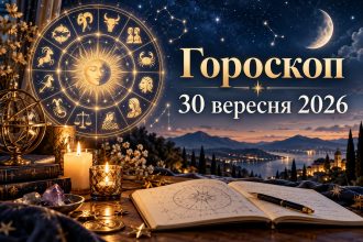 Гороскоп на сьогодні, 30 вересня 2026, для всіх знаків Зодіаку: кохання, гроші та робота
