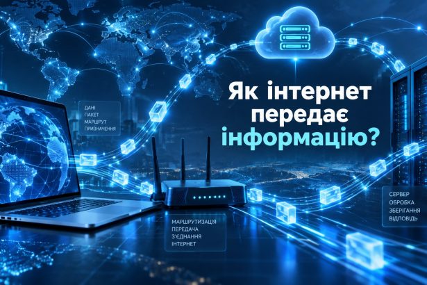 Як працює інтернет простими словами: пакети, IP, DNS і шлях запиту до сервера