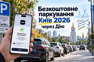 Безкоштовне паркування через Дію в Києві: хто може оформити дозвіл онлайн і як це зробити