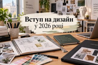 Що треба здавати на дизайнера у 2026 році: НМТ, творчий конкурс, спеціальність B2 і куди вступати