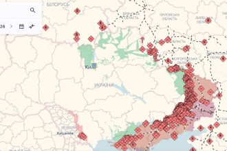 Карта бойових дій в Україні 15 вересня 2026: де дивитися онлайн і що показує фронт сьогодні