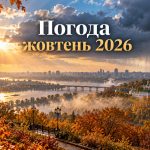 Погода на жовтень 2026 в Україні: прогноз синоптиків та коли очікувати заморозків