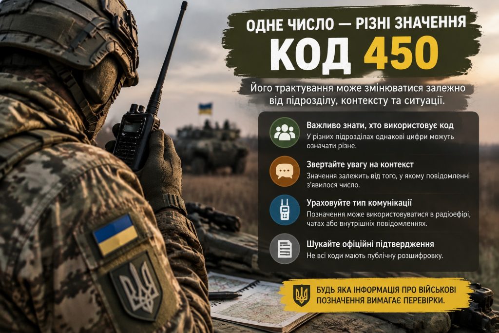 Що означає 450 на війні: значення, розшифровка та контекст на фронті